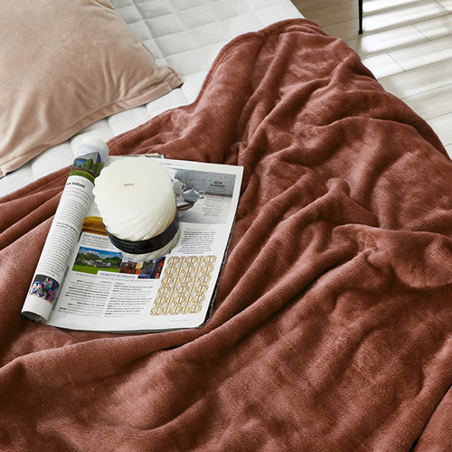 [꿀잠드림]  8mm 밍크 극세사 프리미엄 담요 (150cm×200cm)